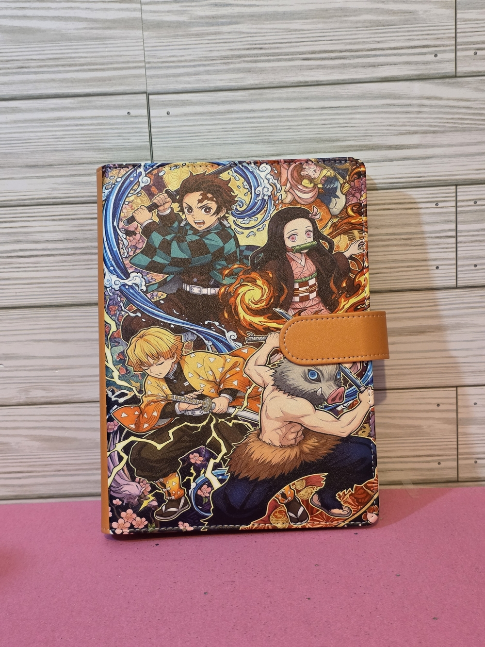 Demon Slayer Anime A5 Binder w Magnetic Closure *Includes Demon Slayer Paper
